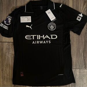 25/26 Manchester City Away Jersey |Size Large| Premier League Badges